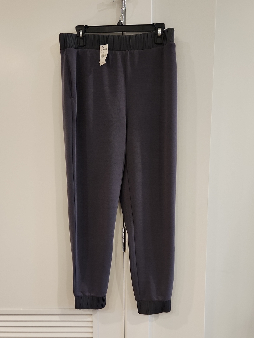 Express Dark Gray Jogger Pants